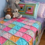 Baby blanket in the art of patchwork