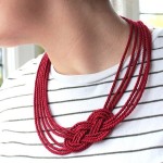 Youth necklace of rope