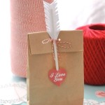 Creative approach to creating packaging for a Valentine’s Day gift