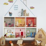 A selection of ideas for homemade dolls houses