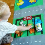 How to make a children’s development mat with their hands