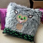 How to DIY a Monster Pillow: funny Werewolf