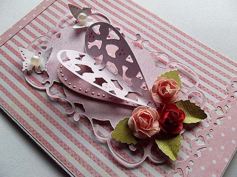 Romantic card for a loved one – DIY is FUN