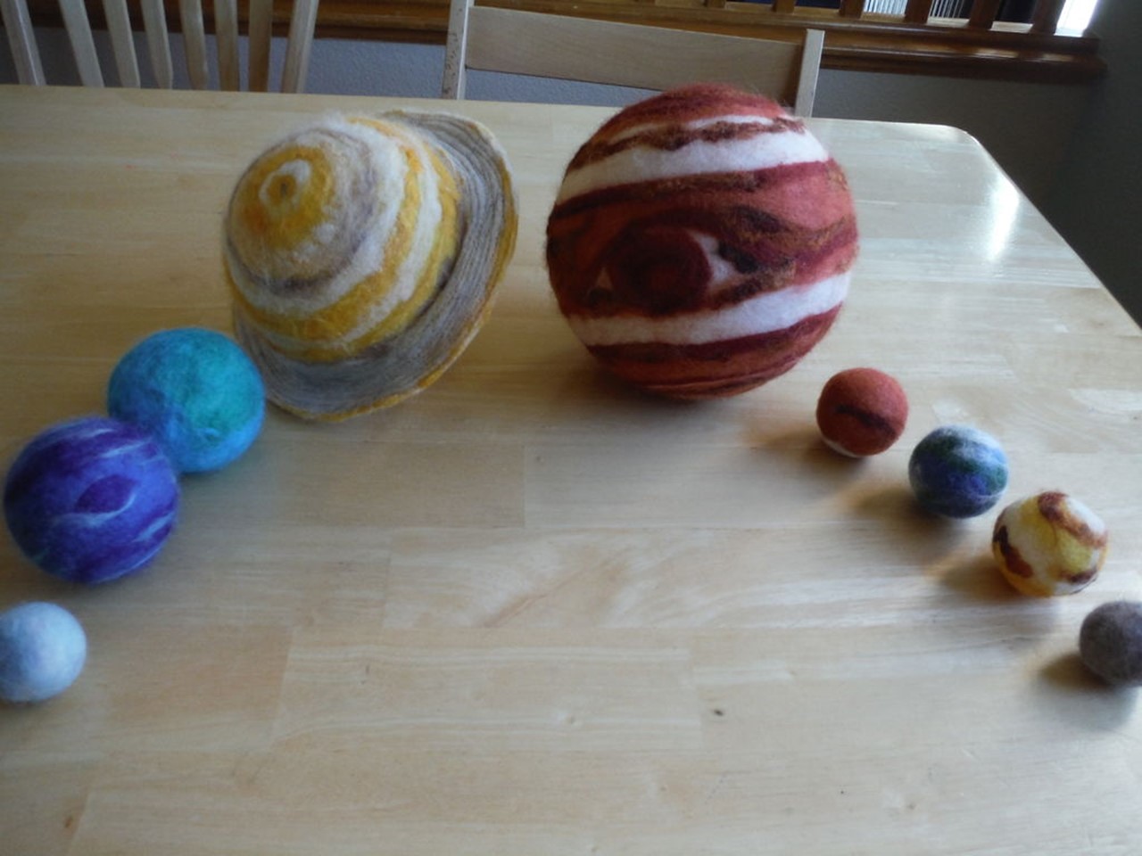 How To Diy The Solar System Of Wool With Their Own Hands