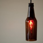 How to DIY Handmade lighting from beer bottles