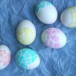 A simple way to color Easter eggs