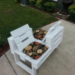 Some fresh ideas of using pallets in the garden