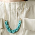Cheap mother’s day gifts: handmade necklace from beads