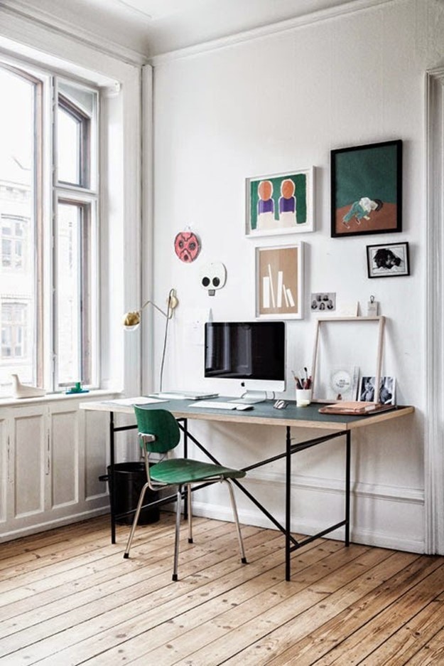 Home office decorating ideas: 23 Ideas for workplace – DIY is FUN