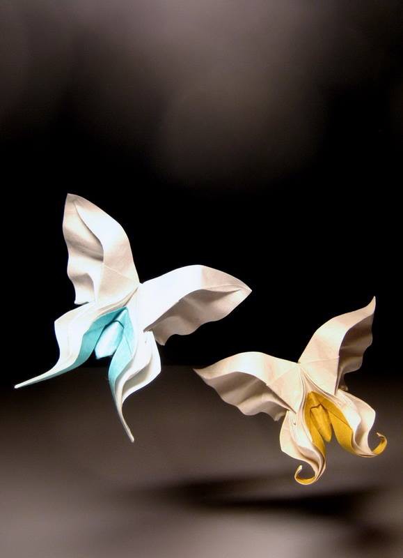 Original Art Incredible dynamic origami figures DIY is FUN